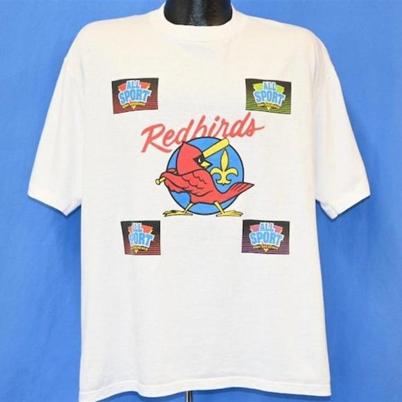 90S Memphis Redbirds Minor T-Shirt - Picture 1 of 4